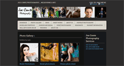 Desktop Screenshot of joecontephotography.com.au
